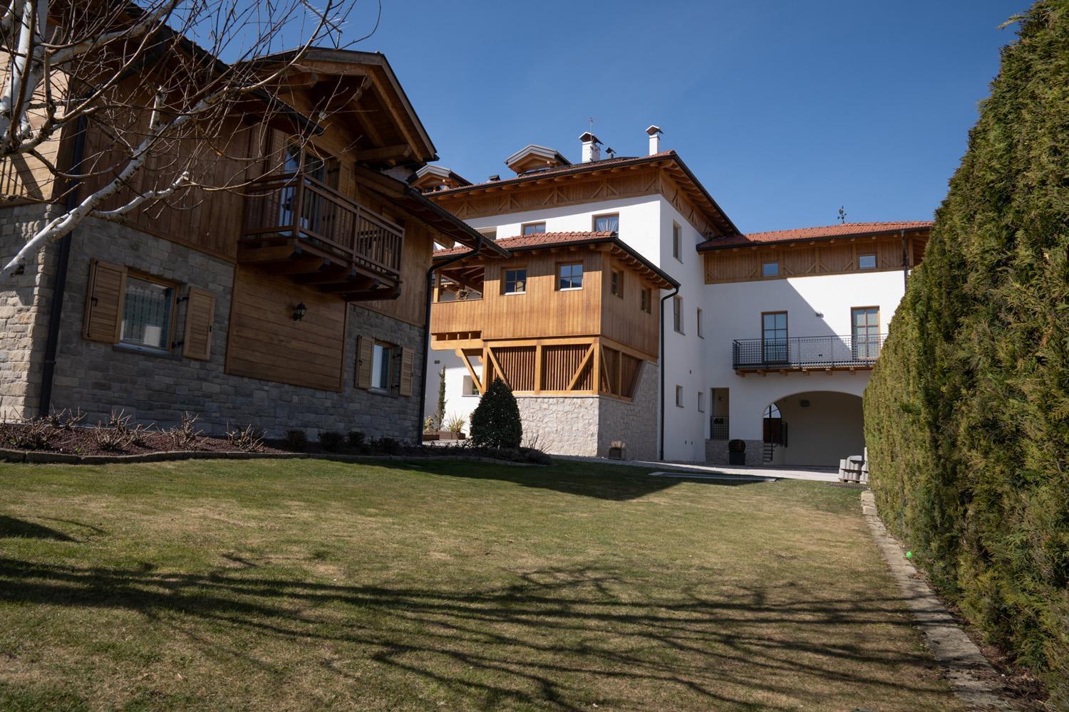 Vila Agritur La Crucola Flavon Exteriér fotografie